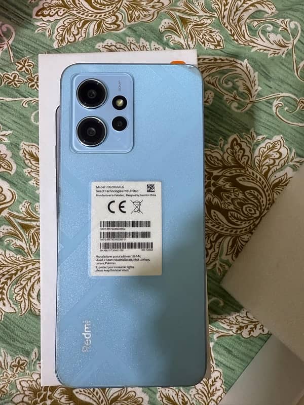 Redmi note 12 with full box 10/10 2