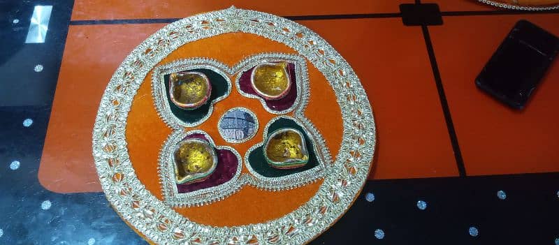 Mehndi Function Plates 10