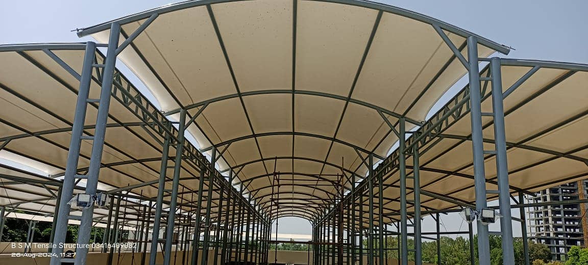 car Parking shades/pool shade/hyper shade/Tensile shade/umbrella shade 15