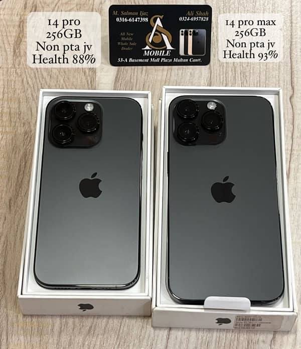 IPHON 14 pro 256GB Non pta jv 0