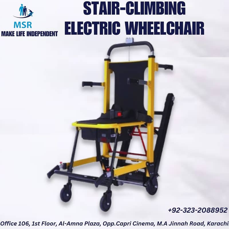 Stair-Climbing & More Electric Wheelchairs Now Available –Order Today 0