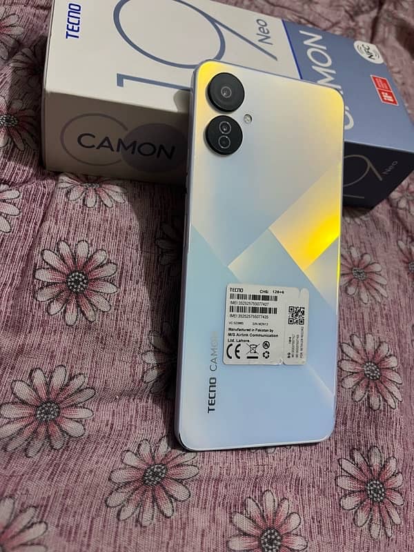 Tecno Camon 19 Neo 6/128 Lush Condition 0