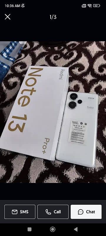 Redmi Note 13Pro Plus 12/512 GB My Whtsp Number 03262182443 0