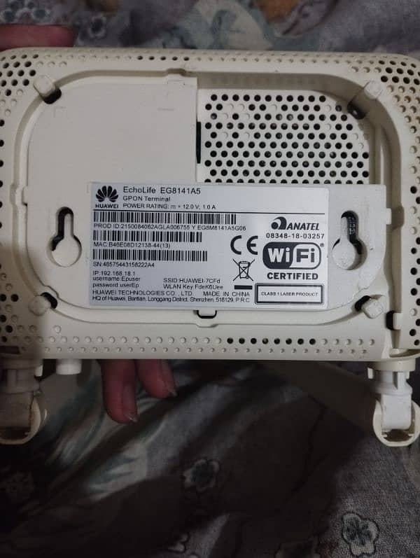 Huawei EchoLife EG8141A5 GPON ONT ONU Router Modem 2