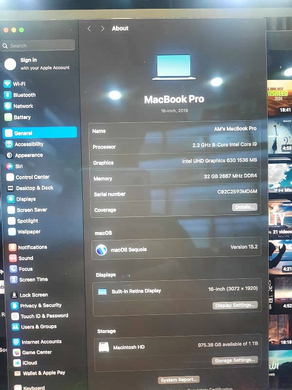 Apple Macbook pro 2019 12