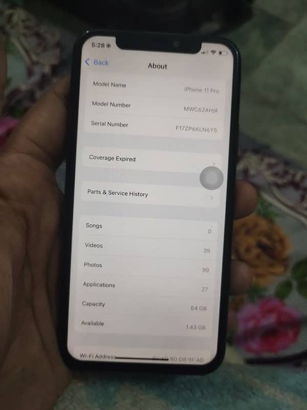 iphone 11 pro 64 gb dual pta approved 2