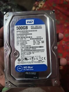 500 GB Hard Drive WD BLUE