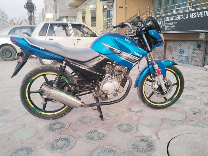 YAMAHA YBR JAPANI MIDEL 2016 REGISTER KHANEWAL CONDITION GOOD 1