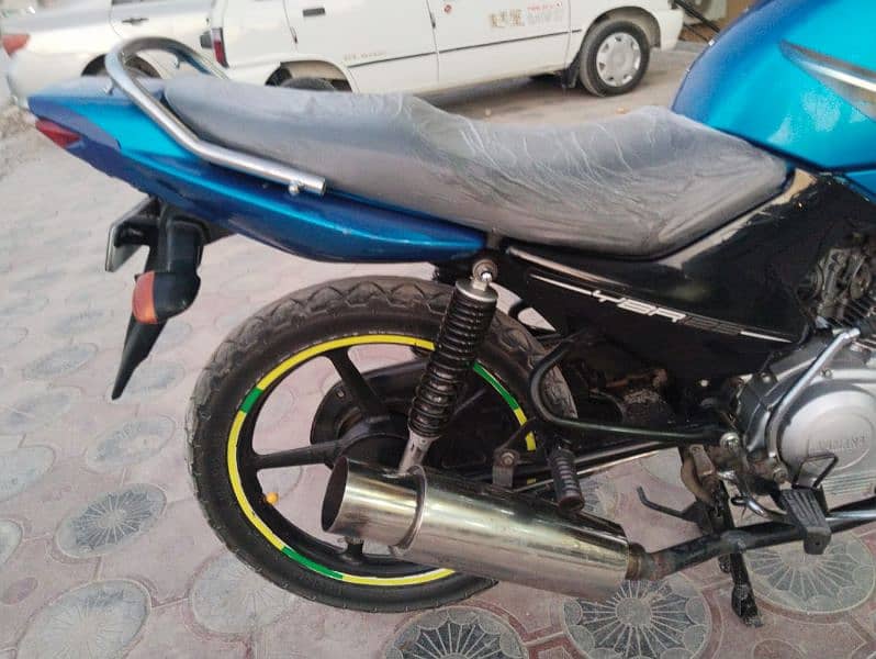 YAMAHA YBR JAPANI MIDEL 2016 REGISTER KHANEWAL CONDITION GOOD 2