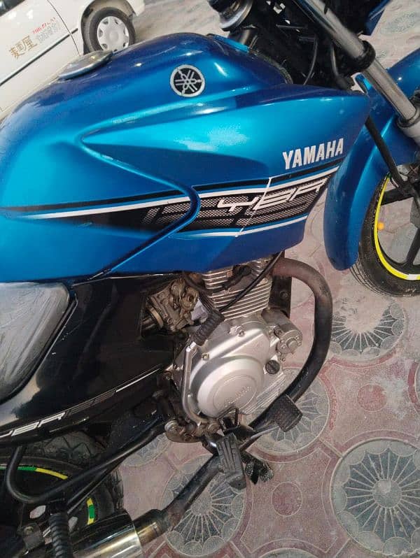 YAMAHA YBR JAPANI MIDEL 2016 REGISTER KHANEWAL CONDITION GOOD 4