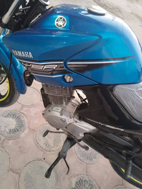 YAMAHA YBR JAPANI MIDEL 2016 REGISTER KHANEWAL CONDITION GOOD 5