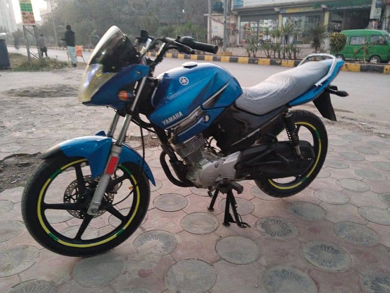 YAMAHA YBR JAPANI MIDEL 2016 REGISTER KHANEWAL CONDITION GOOD 6