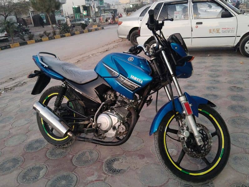 YAMAHA YBR JAPANI MIDEL 2016 REGISTER KHANEWAL CONDITION GOOD 8