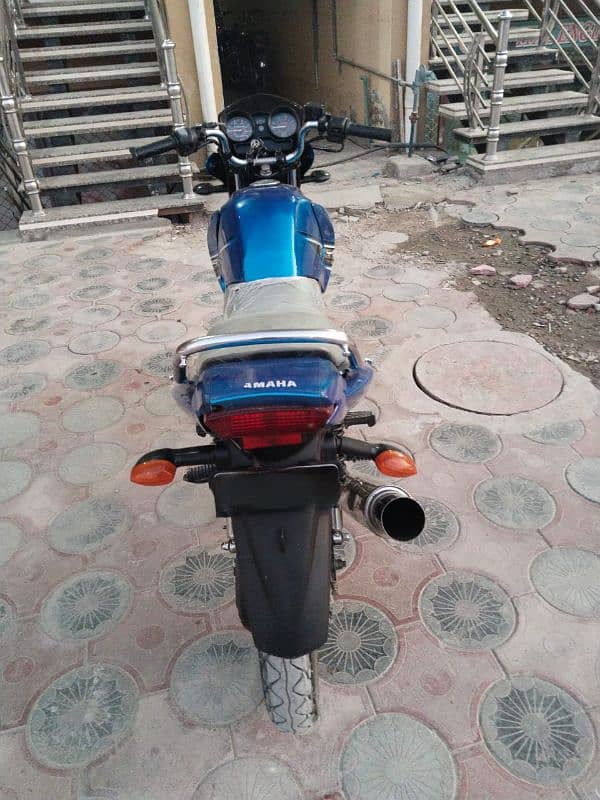 YAMAHA YBR JAPANI MIDEL 2016 REGISTER KHANEWAL CONDITION GOOD 12