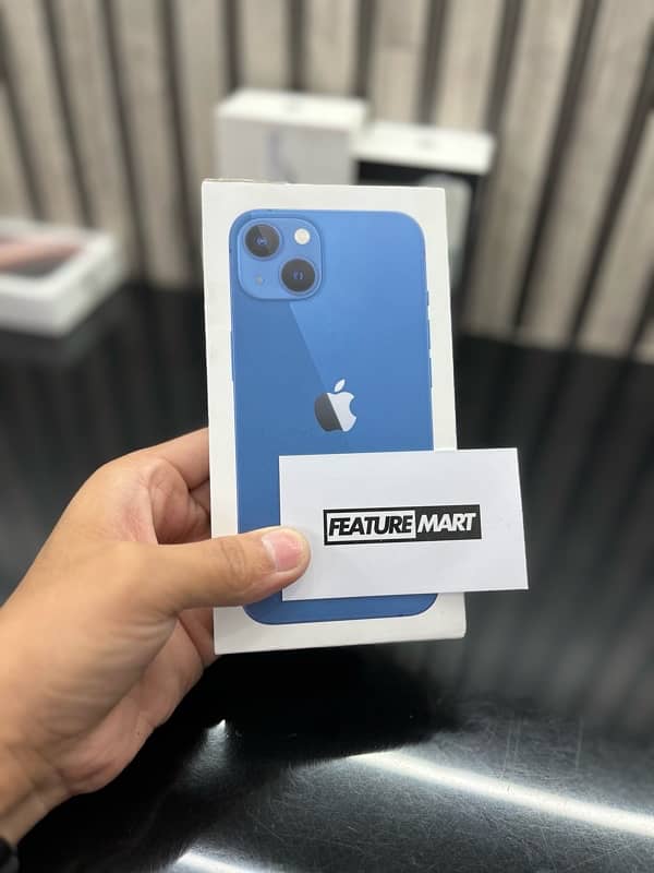 iPhone 13 JV 128GB Box Pack NonActive Blue Colour 0