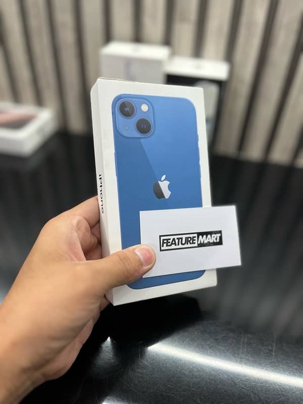 iPhone 13 JV 128GB Box Pack NonActive Blue Colour 1