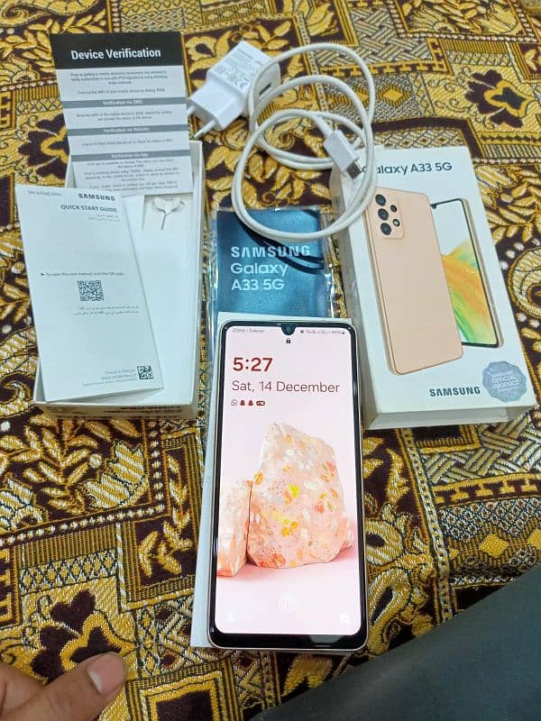 Samsung A33 5G PTA 10/10 condition 3