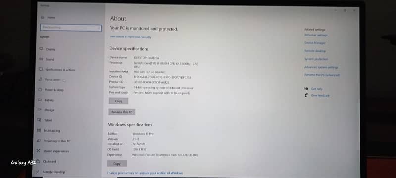 Dell Precision 5530 I7 8th generation Fresh Import From UK 2