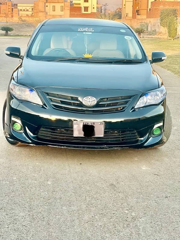 Toyota Corolla GLI 2013 limited edition 1