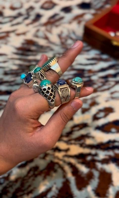 channdi handmade irani rings for sale 1