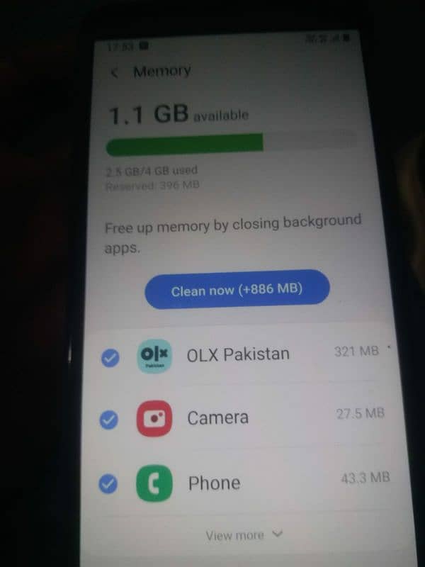 Samsung Galaxy a7 2018 4GB 128gb panal change thura sa break ha 4