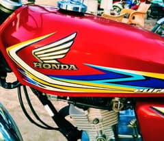 Honda CG125 2019 Lahore number Lush Condition