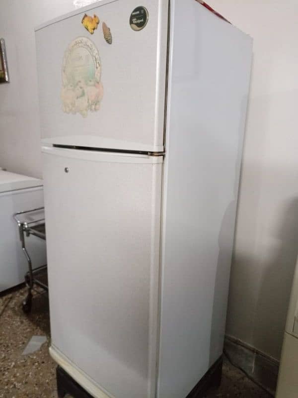 2 door refrigerator Phillips whirlpool for sale good working condition 0