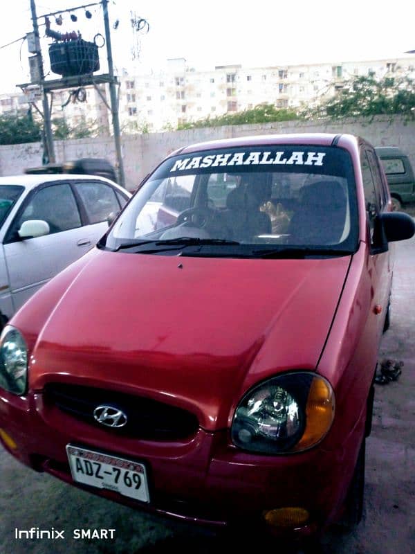 Hyundai Santro plus 2002 model 0