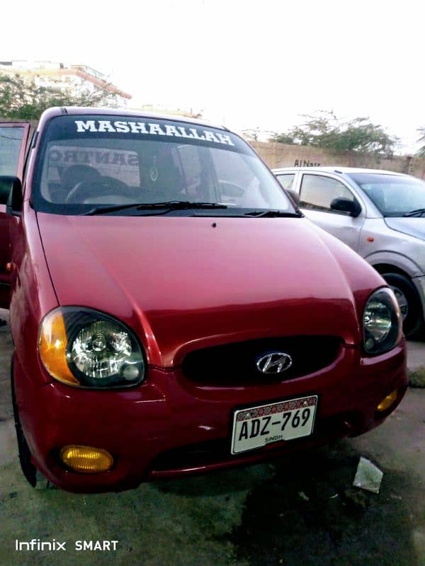 Hyundai Santro plus 2002 model 1