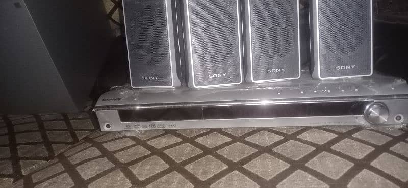 Sony original home theater_sub woofer_4 speaker 6