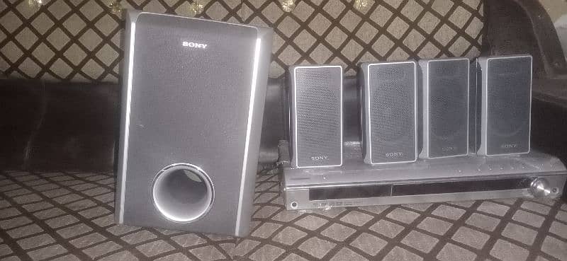 Sony original home theater_sub woofer_4 speaker 13