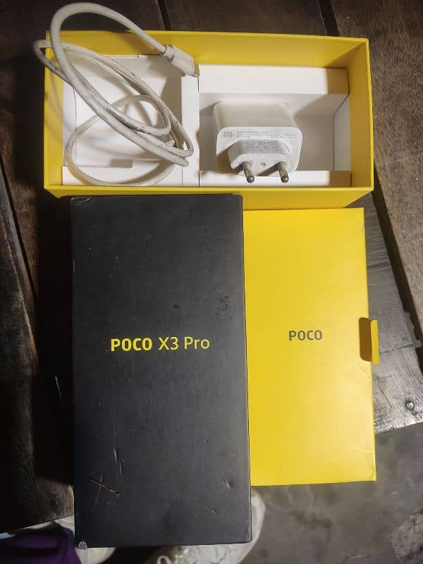 Poco x 3 pro.  New phone. Exchange possible 6/128 pta approve official 0