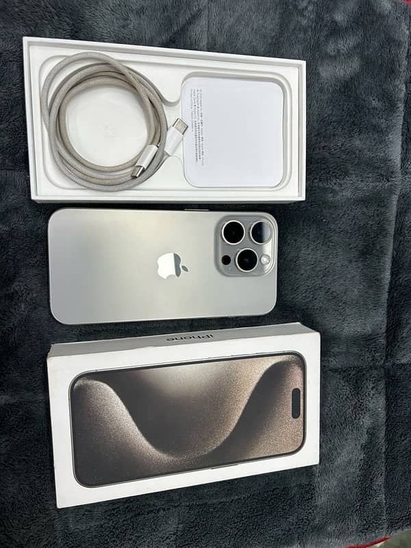 iphone 15 pro 128gb 88 health complete box 0