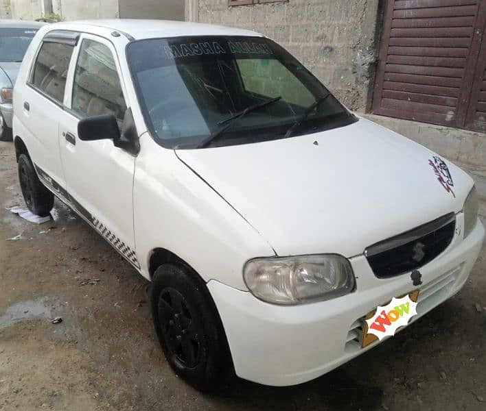 My Suzuki alto vxr home used car. good condition. urgent sale. 6