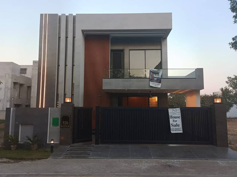 10 Marla Elegantly Built Modern Design House is for Sale in Quaid Block 0