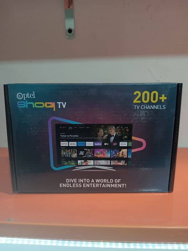 ptcl shoq TV 0