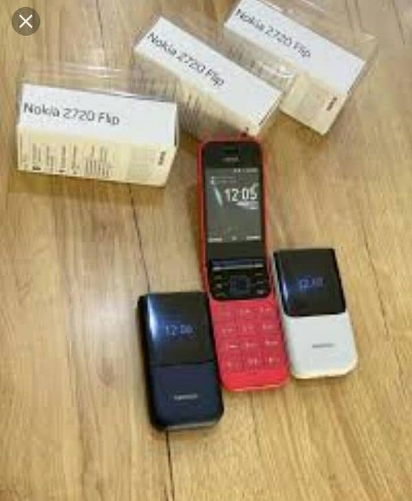 Nokia 2720flip dual sim box pack 0