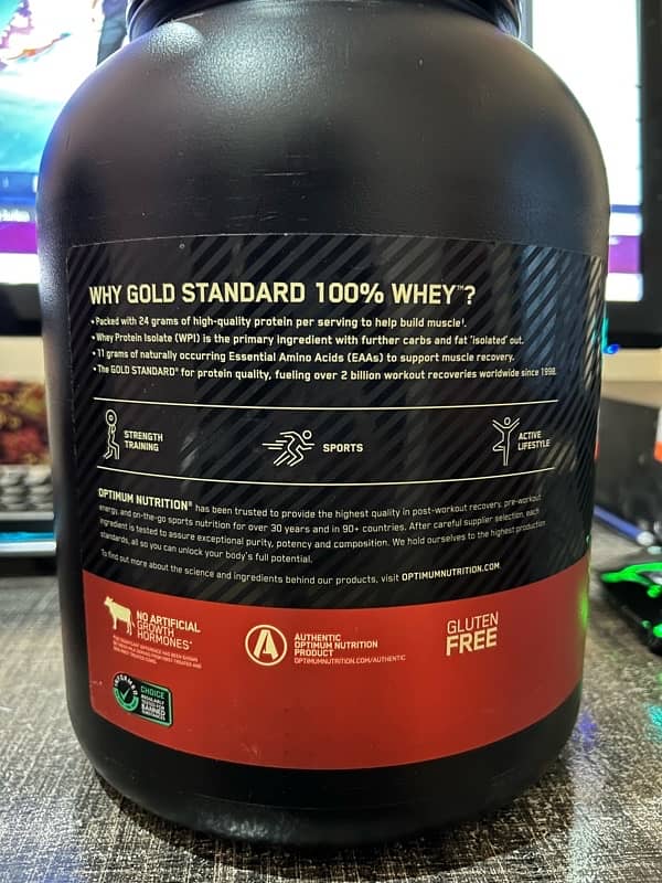 gold standard 100% whey protein (only packing open ha bass)2.27kg/5LB 2