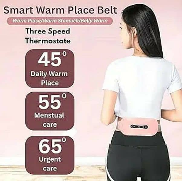 period pain relief massager / period cramps relief belt heating pad 1