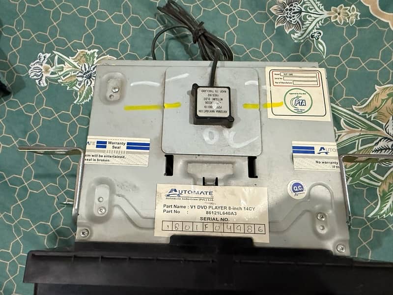 Toyota Fortuner Sigma 4 OEM Media Head Unit 1