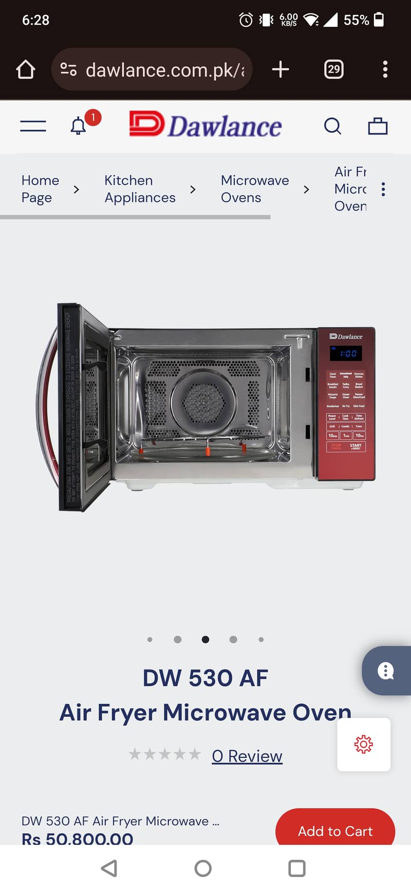 _Brand New Air Fryer Microwave Oven for Sale 0