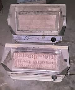 2x gas heater