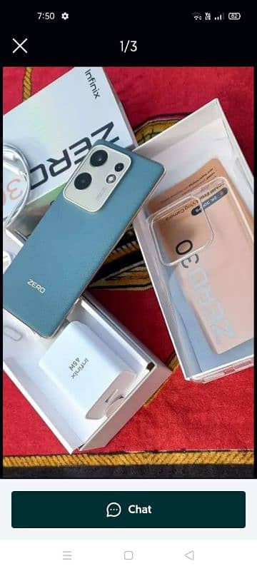 Infinix Zero 30 4G Brand New PTA Approved. My Whtsp Number 03315753857 0