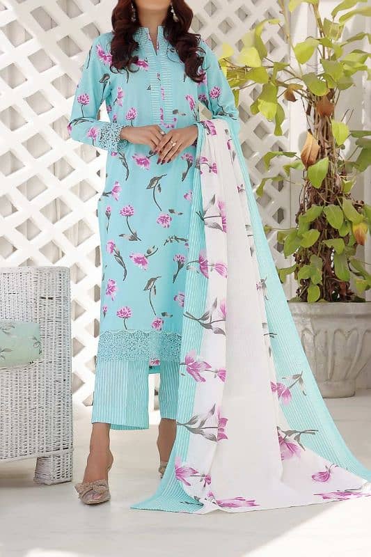 3 Piece Suits 2024 New Collection Printed Designs 1