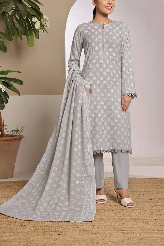 3 Piece Suits 2024 New Collection Printed Designs 12