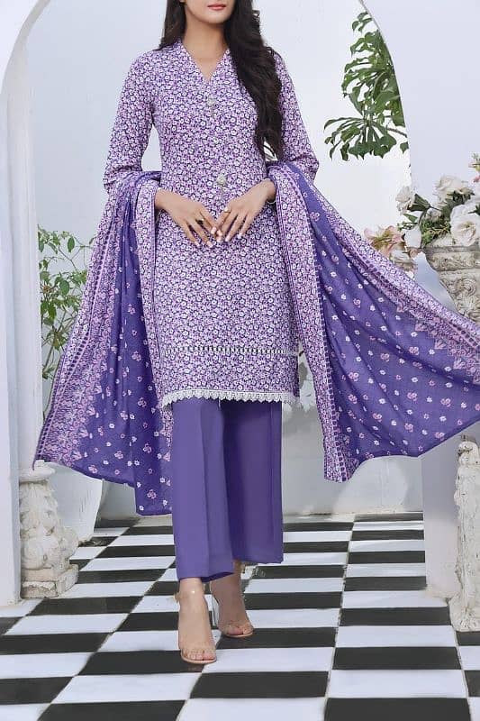 3 Piece Suits 2024 New Collection Printed Designs 17