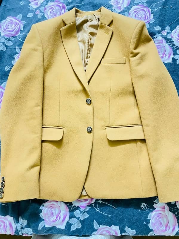 men casual coat camel colour 1