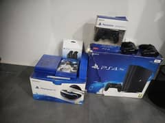 Playstation 4Pro With VR & Games