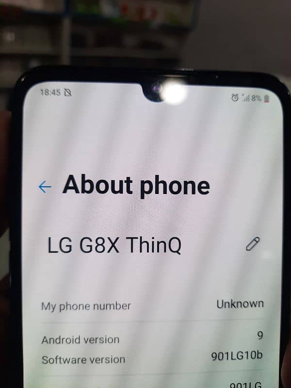 LG g8x thinq 4