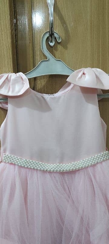 baby pink frock 1